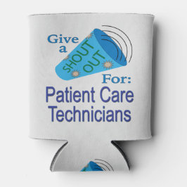 Porta-lata Descubra os técnicos de atendimento ao paciente