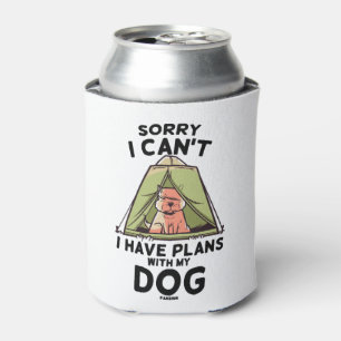 Porta-lata Desculpe, não posso, tenho planos com meu cão