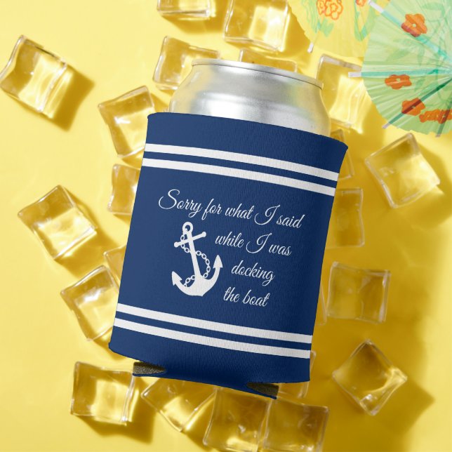 Porta-lata Desculpe Pelo Que Disse Enquanto Estava Andando O  (Verão in situ)