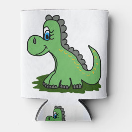 Porta-lata desenho animado de dinosaurio