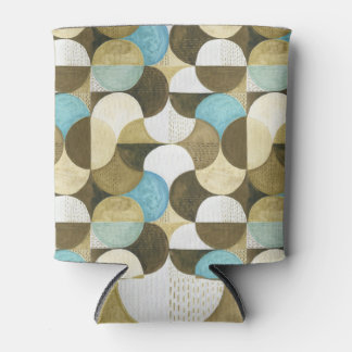 Porta-lata Desenho da Mão de Aquarela abstrato