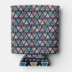 Porta-lata Desenho Da Mão Tribal, Abstrato Invisível.