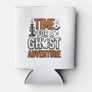 Porta-lata Desenho de Tipografia Vintage de Aventura Fantasma