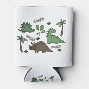 Porta-lata Desenho do dinossauro