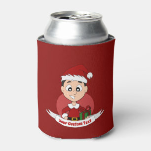 Porta-lata Desenhos animados do menino do Natal