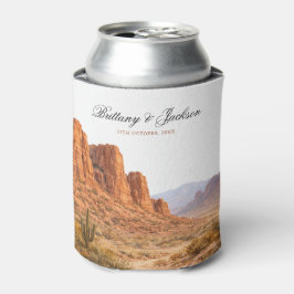 Porta-lata Desert Mountain Landscape Southwestern Wedding