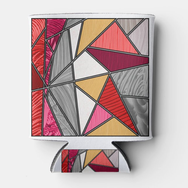 Porta-lata Design Abstrato das Stripes Arco (Frente)