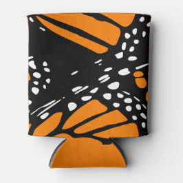 Porta-lata Design abstrato Monarca Borboleta Wing