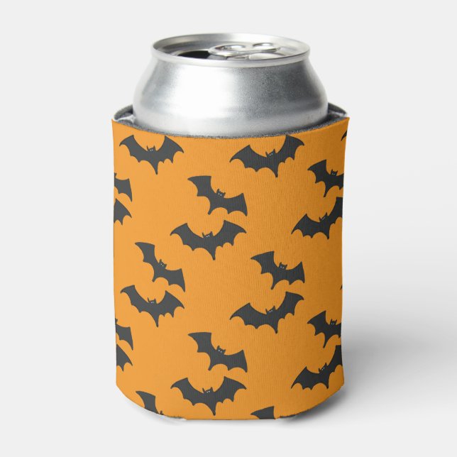 Porta-lata Design Beer de Halloween de Bats de Spooky Malvado (Can Front)