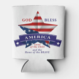 Porta-lata Design da América Patriótica (v3)