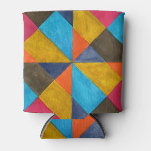 Porta-lata Design de criação de abstrato de aquarela.