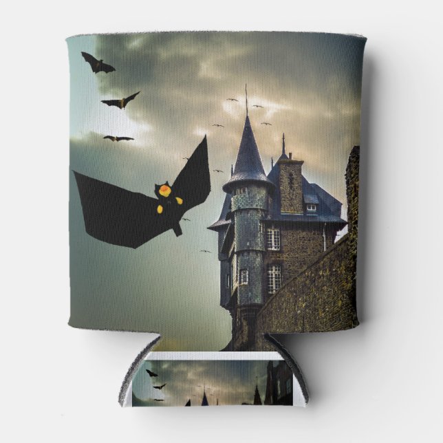 Porta-lata Design de diversão para o Halloween (Frente)