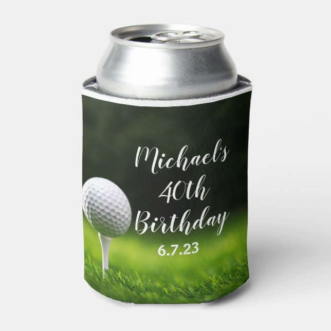 Porta-lata Design de Golf Personalizado (Can Front)