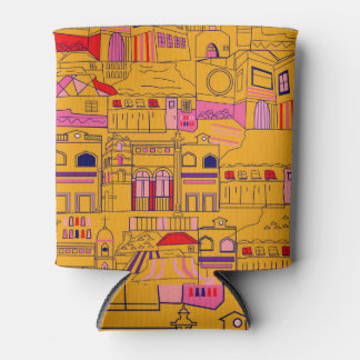 Porta-lata Design de Padrão Sensível de Têxtil Mexicano