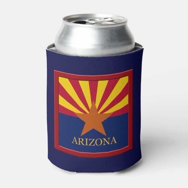 Porta-lata Design de Sinalizador do Estado da arizona (Can Front)