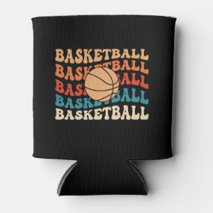 Porta-lata Design de Tipografia de Esportes Retros de Basquet