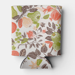 Porta-lata Design decorativa de fruta de outono.