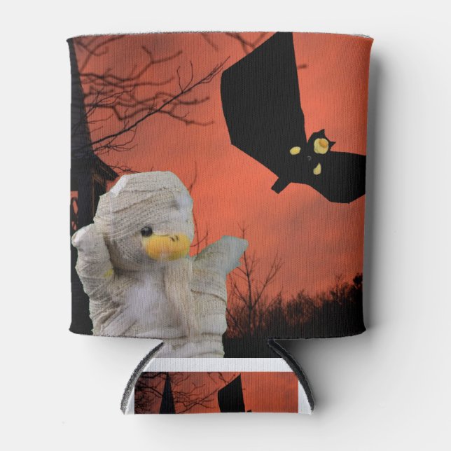 Porta-lata Design divertido para o Halloween (Frente)