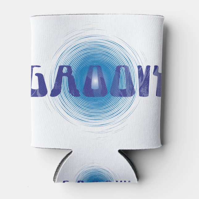 Porta-lata Design do produto Groovy (Frente)