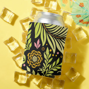 Porta-lata Design floral 18