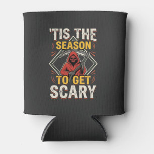 Porta-lata Design Vintage Ceifador Assustador de Halloween