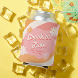 Porta-lata Despedida de Solteira Pink Retro Can Cooler