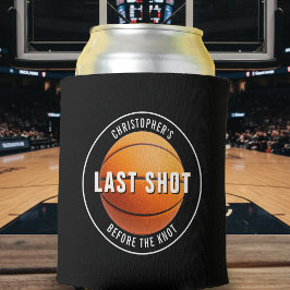 Porta-lata Despedida de Solteiro de Basquete Último Tiro Ante