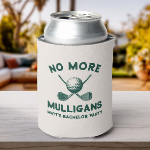 Porta-lata Despedida de Solteiro de Golfe "Sem Mais Mulligans
