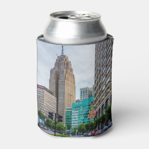 Porta-lata Detroit do centro