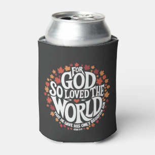 Porta-lata Deus Amou Tanto o Mundo