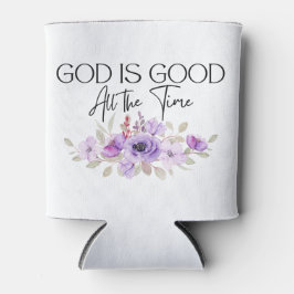 Porta-lata Deus é bom o tempo todo.