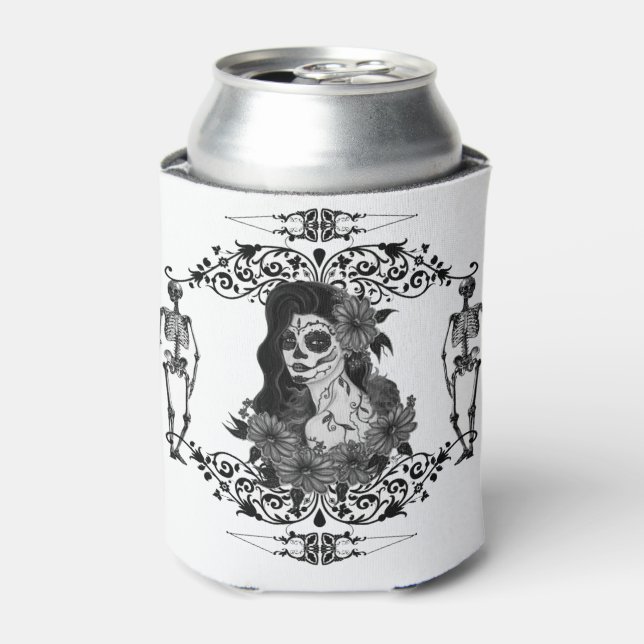 Porta-lata Dia da arte gótica morta por Renee Lavoie (Can Front)