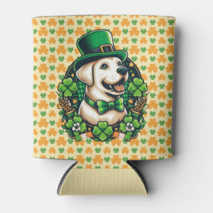 Porta-lata Dia de São Patrício Cachorro Fofo