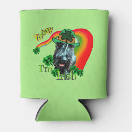 Porta-lata Dia de São Patrício Giant Schnauzer