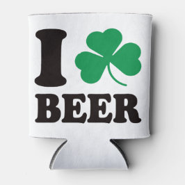 Porta-lata Dia de São Patrício I Shamrock Beer