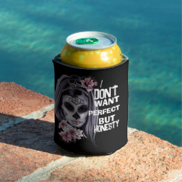 Porta-lata Dia do crânio de uma garota engraçada, Dia das Bru