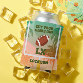 Porta-lata Dia do Jogo das Mãos e do Futebol