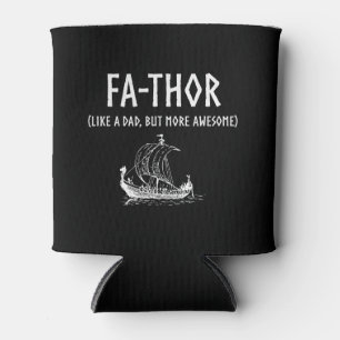 Porta-lata Dia dos pais engraçado do Fa-Thor