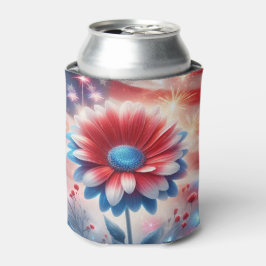 Porta-lata Dia Patriótico da Margarida e Independência da Ban