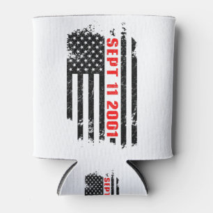 Porta-lata Dia Patriótico, setembro 11, Bandeira 9 11