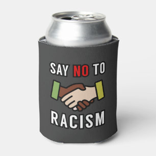 Porta-lata Diga Não Ao Racismo