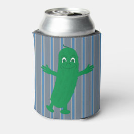Porta-lata Dill Pickle Divertido e Elegante