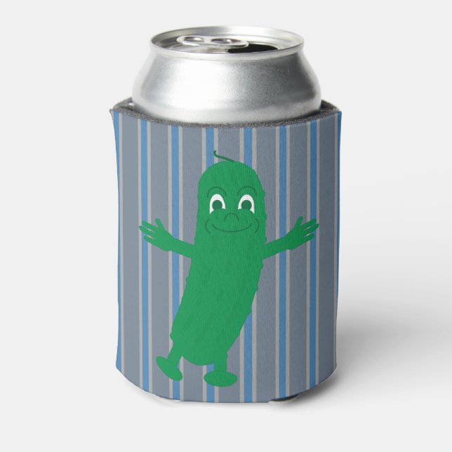Porta-lata Dill Pickle Divertido e Elegante (Can Back)