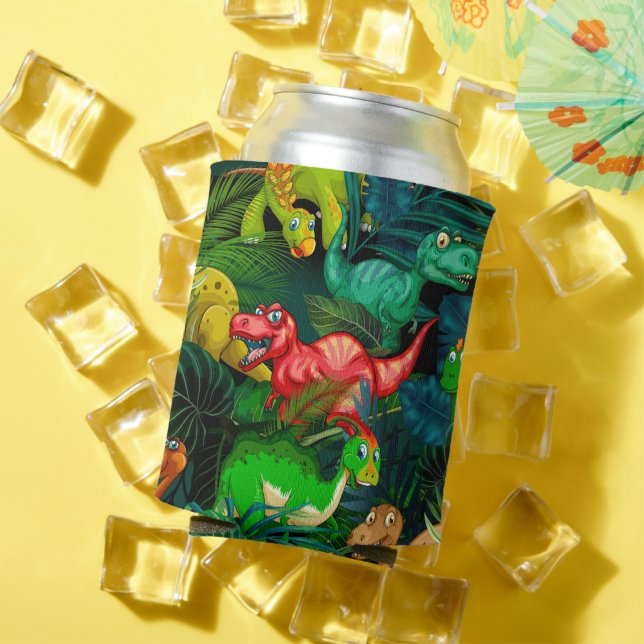 Porta-lata Dinossaur Park (Verão in situ)