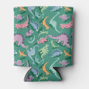 Porta-lata Dinossauro de dinossauro engraçado