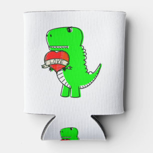 Porta-lata Dinossauro Dia de os namorados