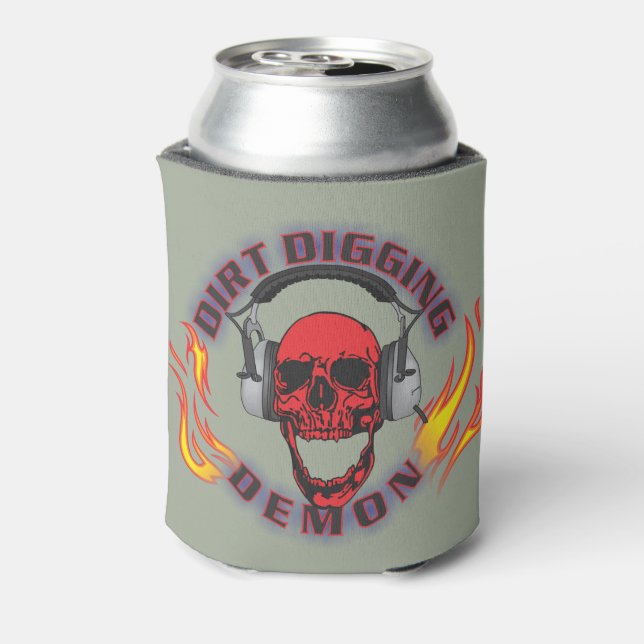 Porta-lata Dirt Digging Demon Koozi (Can Back)