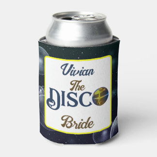Porta-lata Disco de Festa de solteira de Disco Retroativo Per