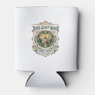 Porta-lata Distintivo de Mérito Escoteiro Jesus Distintivo de