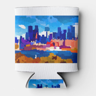 Porta-lata Distrito de Montreal Skyline Business